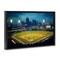 Stupell Industries Baseball Stadium at Night Floating Frame, design by Arlington Prints
